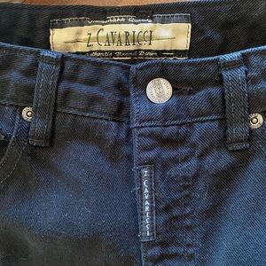 Vintage Z. Cavaricci Black Straight Leg Jeans